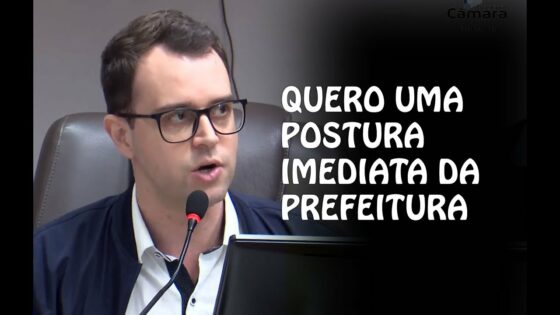 Lucas Gotardo: “não vi um posicionamento do prefeito referente à segurança”