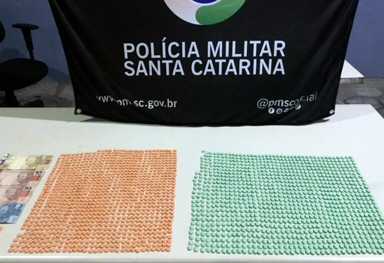 PM apreende 2 mil comprimidos de ecstasy após perseguição pela Interpraias