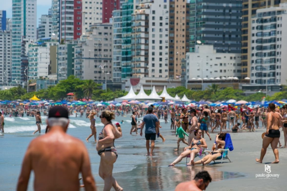 Balneário Camboriú registra aumento expressivo de turistas em 2023