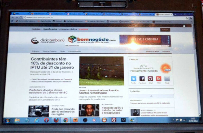 Click Camboriú completa 12 anos neste 7 de janeiro