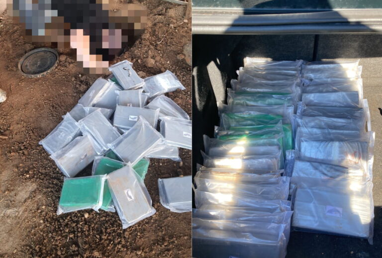 PM encontra 30 kg de pasta base de cocaína enterrados em tonéis