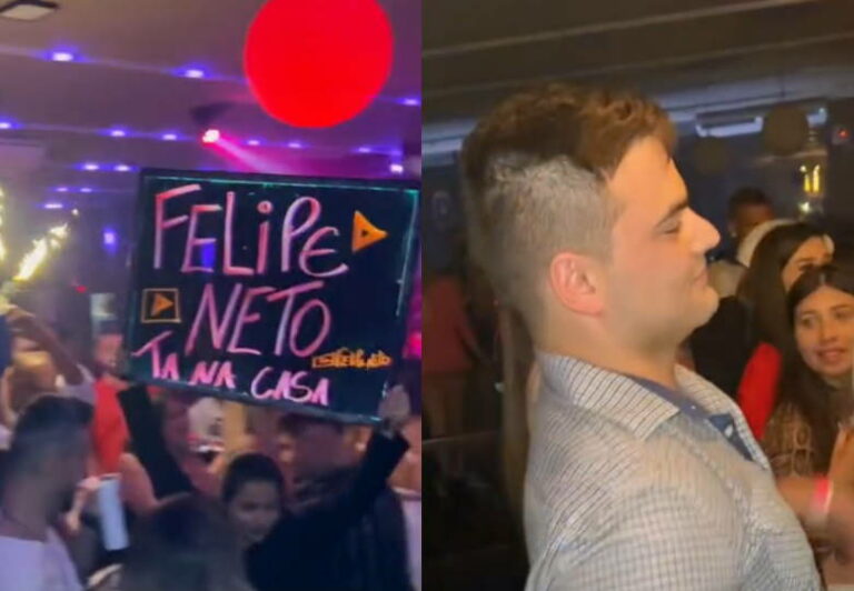 Rapaz finge ser Felipe Neto em balada de Balneário Camboriú