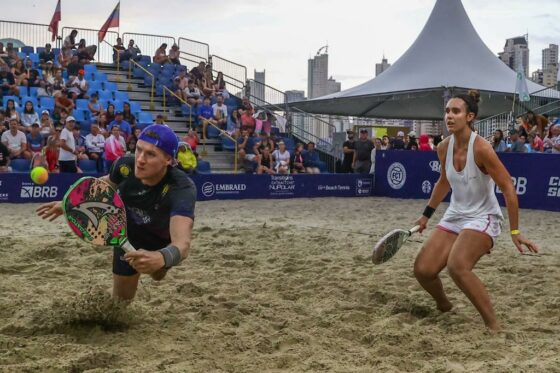 Mundial de Beach Tennis encerrou neste domingo em Balneário Camboriú