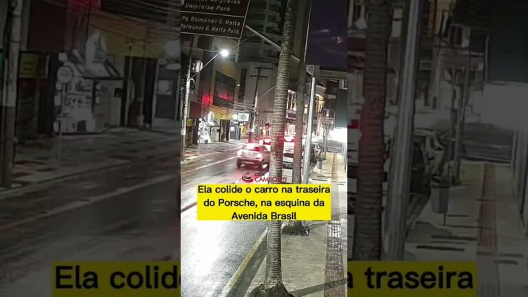 Porsche atropela homem e motorista é preso em BC