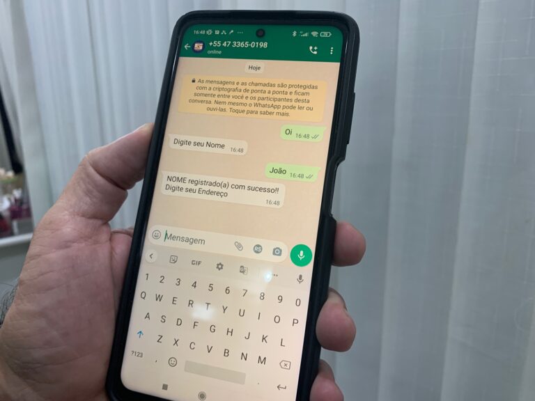 Prefeitura de Camboriú cria sistema por WhatsApp para agilizar cadastro de atingidos pelas cheias