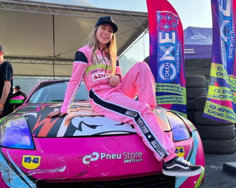 Menina prodígio, Valentina Piaz estreia no Drift neste fim de semana em BC