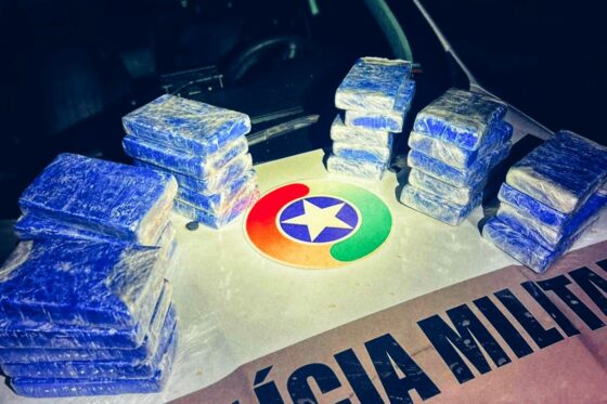 Traficante que distribuia droga na região é preso com 29kg de cocaína