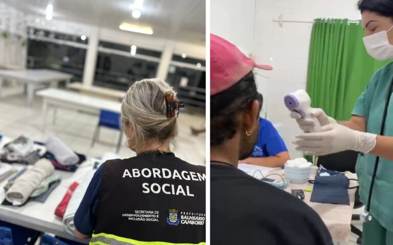 Balneário Camboriú inova no acolhimento a pessoas em situação de rua