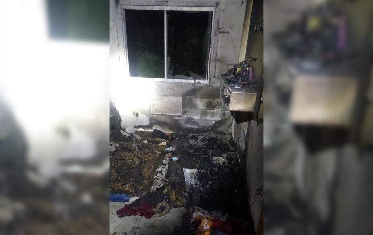 Mulher põe fogo no apartamento após discutir com companheiro e agredir enteada