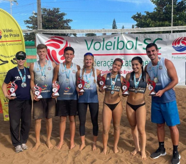 BC conquista três medalhas em estadual sub-21 de Vôlei de Praia