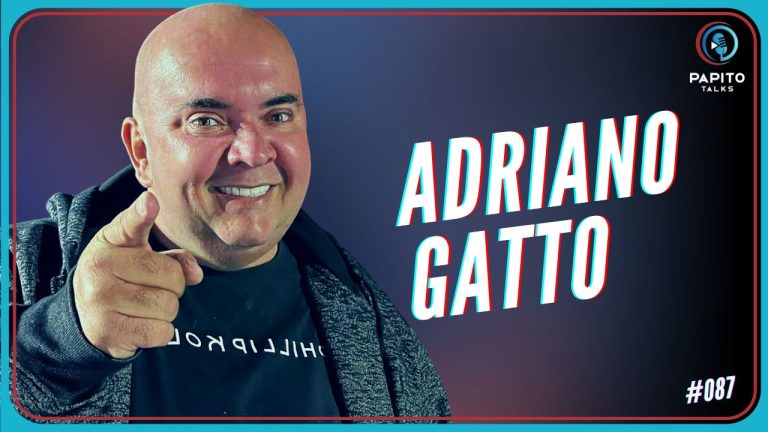 Adriano Gatto é o convidado da semana no podcast Papito Talks