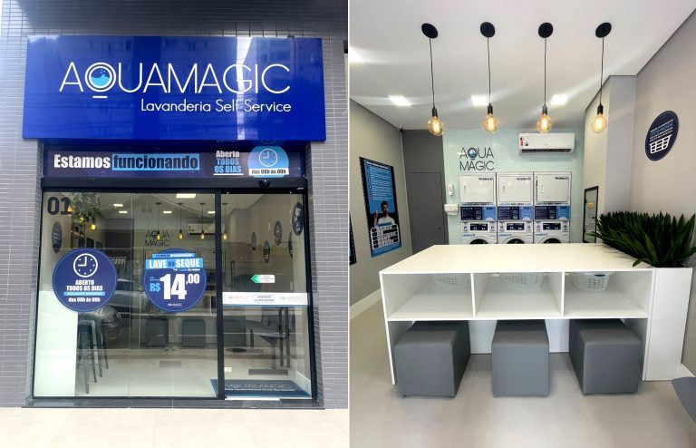 Lavanderia AquaMagic BC Centro mantém promoção de inauguração durante setembro