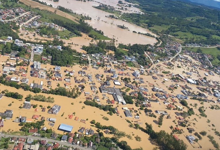 Santa Catarina monitora os rios e prepara-se para novas condições meteorológicas