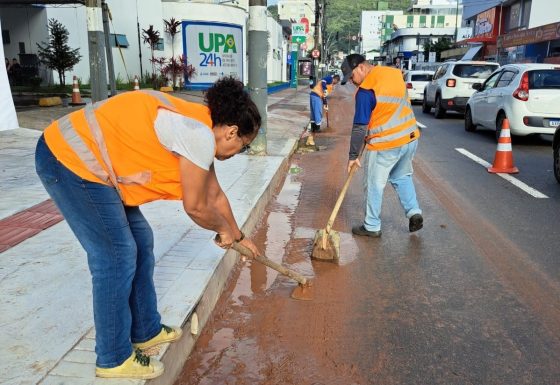Balneário Camboriú supera chuvas com ações de limpeza e manutenção