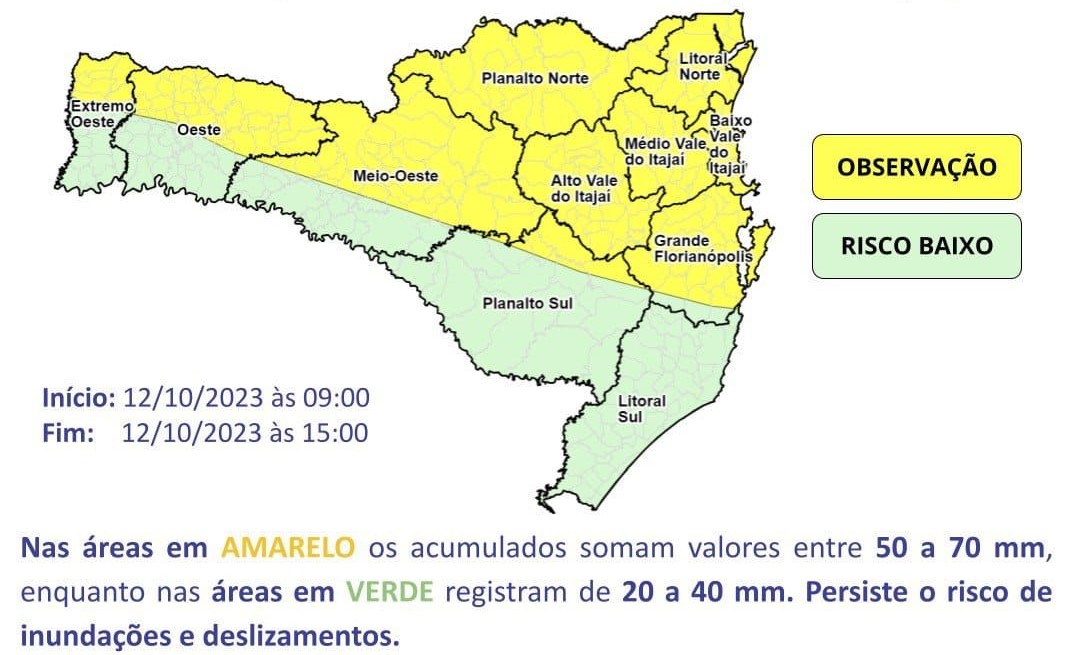 mapa defesa civil