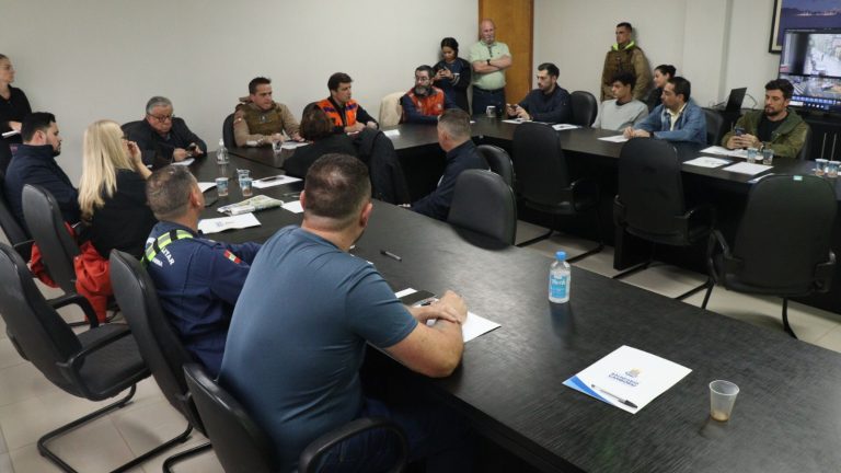 Autoridades de Balneário Camboriú unem forças para enfrentar as chuvas