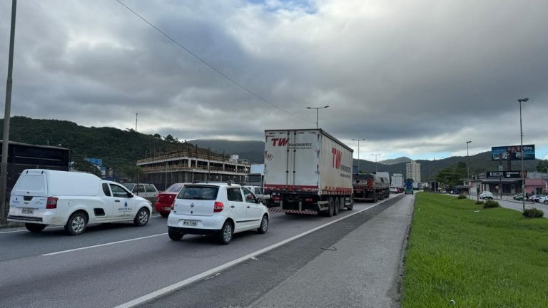 3ª faixa do acostamento da BR-101 entre Itapema e Itajaí será liberada para teste