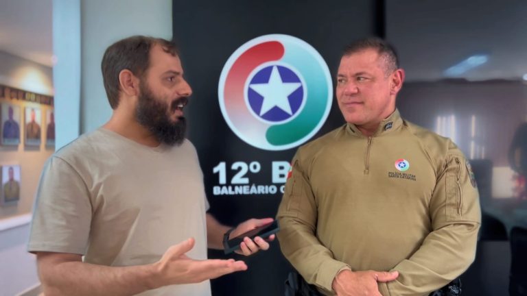 Entrevista com o comandante do 12° batalhão, Tenente-Coronel Eder Jaciel