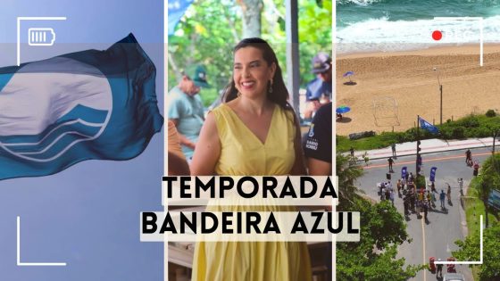 Bandeira Azul: praias de Balneário Camboriú recebem reconhecimento internacional