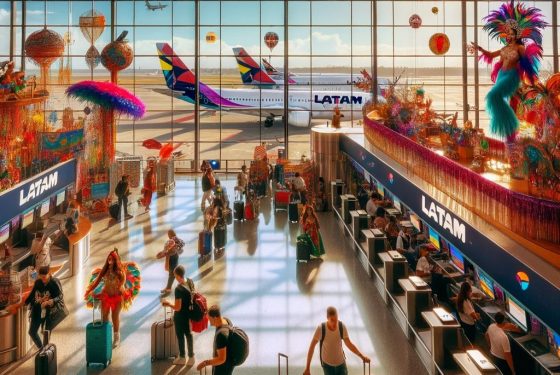 Carnaval 2024: LATAM amplia operações em Santa Catarina com 32 voos extras