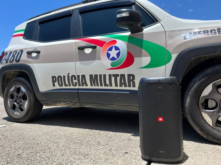 Morador que pertubou vizinhos com caixa de som tem aparelho apreendido pela PM