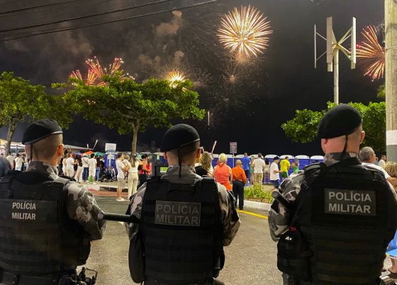 Polícia Militar registra 400 ocorrências em Camboriú e BC durante o réveillon