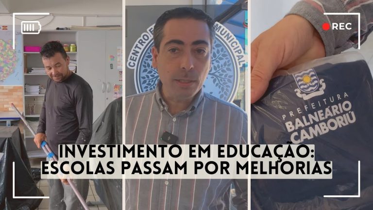 Revitalização nas escolas de Balneário Camboriú: preparando-se para 2024