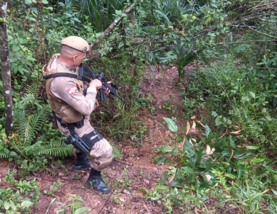 Corpo de jovem é encontrado em área de mata em Itajaí