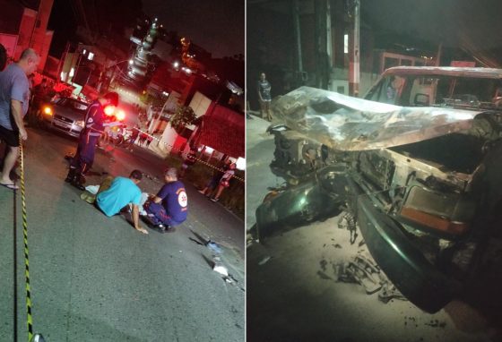 Motociclista morre em colisão frontal com caminhonete em Camboriú