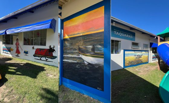 Murais artísticos valorizam cultura local em Balneário Camboriú