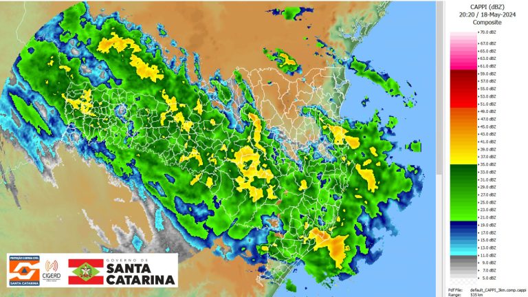 Santa Catarina em alerta: chuvas intensas e elevação de rios ameaçam várias regiões