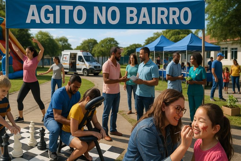 Agito no Bairro estreia neste sábado, 17, no Bairro dos Municípios